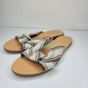 NWT Universal Thread Knot Sandals Size 10